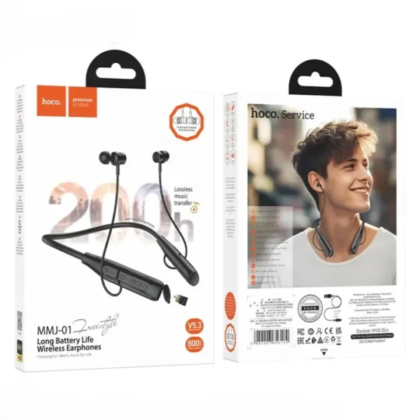 Hoco MMJ-01 Wireless Bluetooth Neckband Headphone